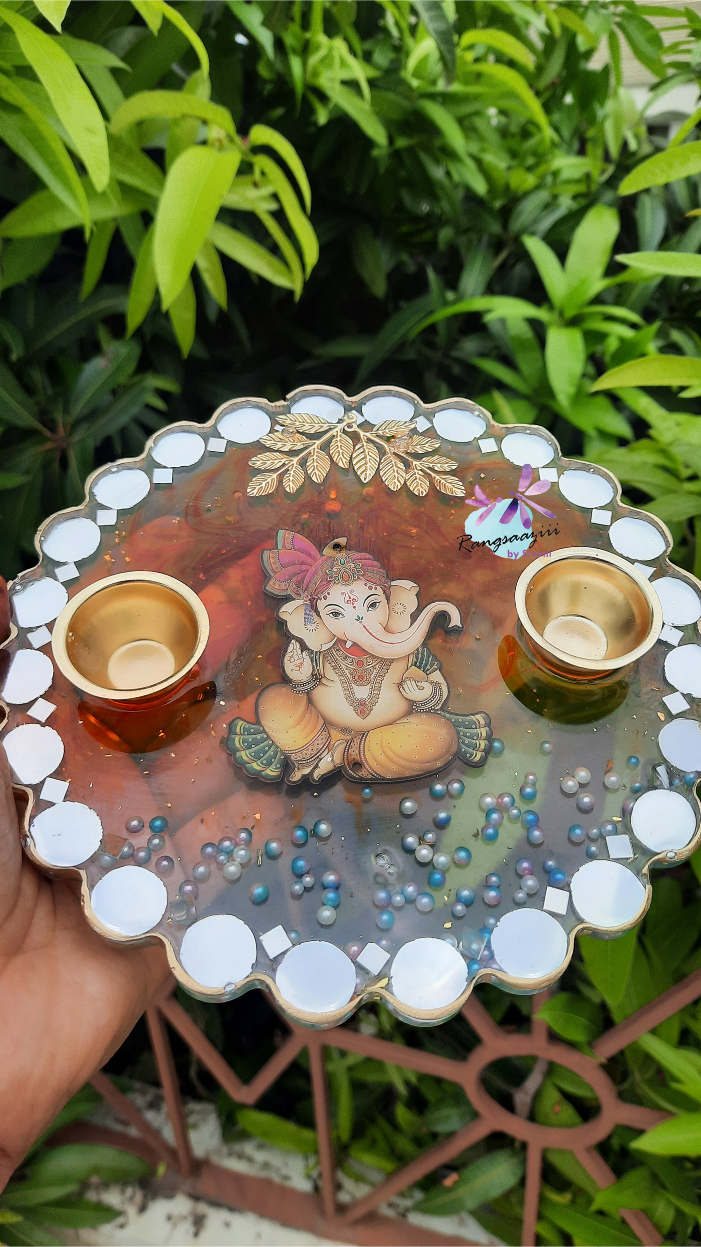 Rangsaazii Pooja Tilak With Elegant Decor