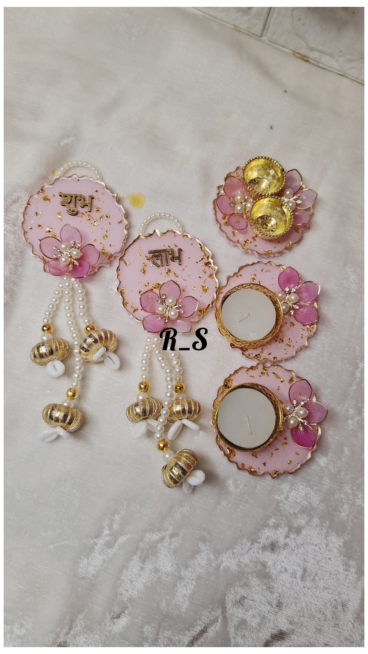 Diwali Hamper pastel pink