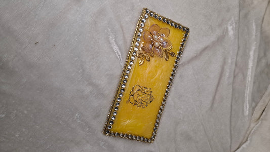 Yellow ganesha envelope (set of 5)