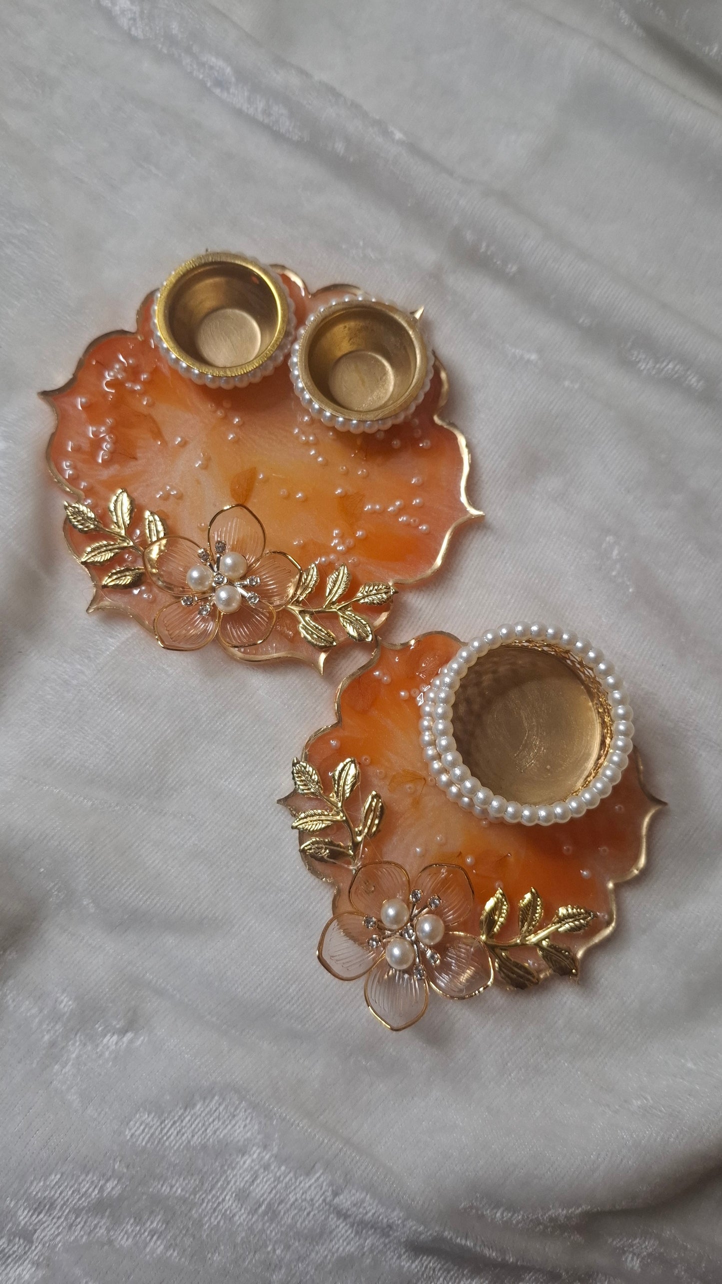 Hydrangea platter set