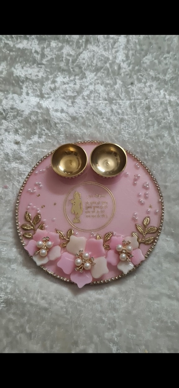 Hare Krishna Tilak platter