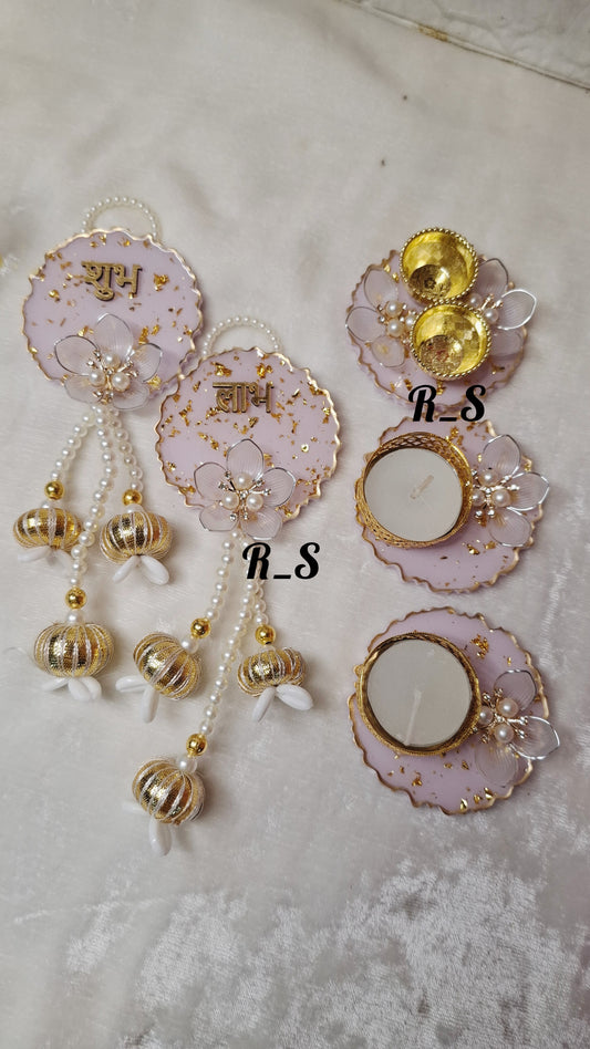 Diwali Hamper pastel purple