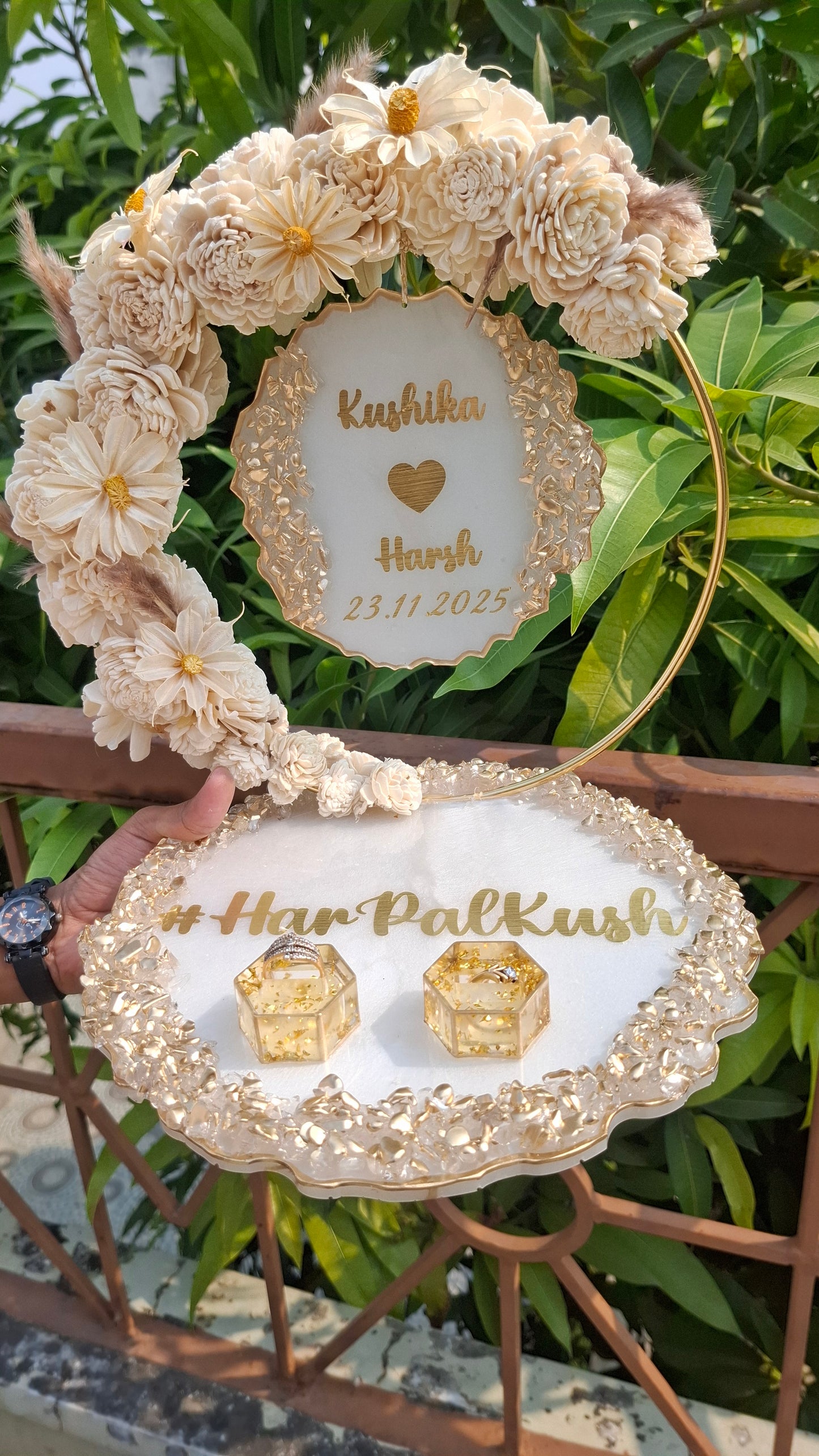 Engagement platter d6