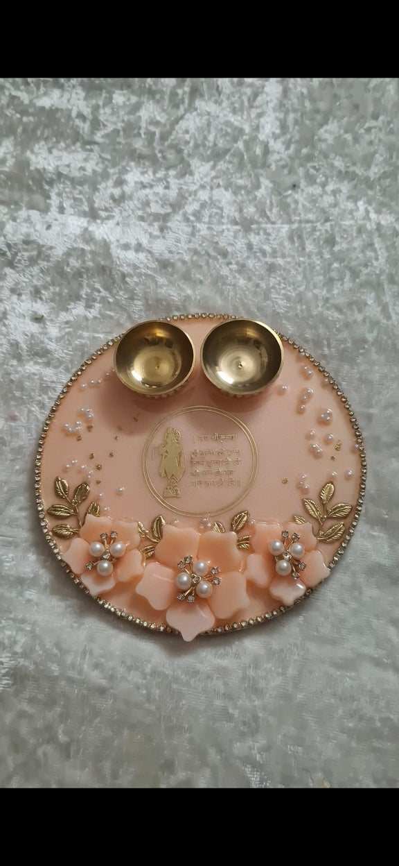 Hare Krishna Tilak platter