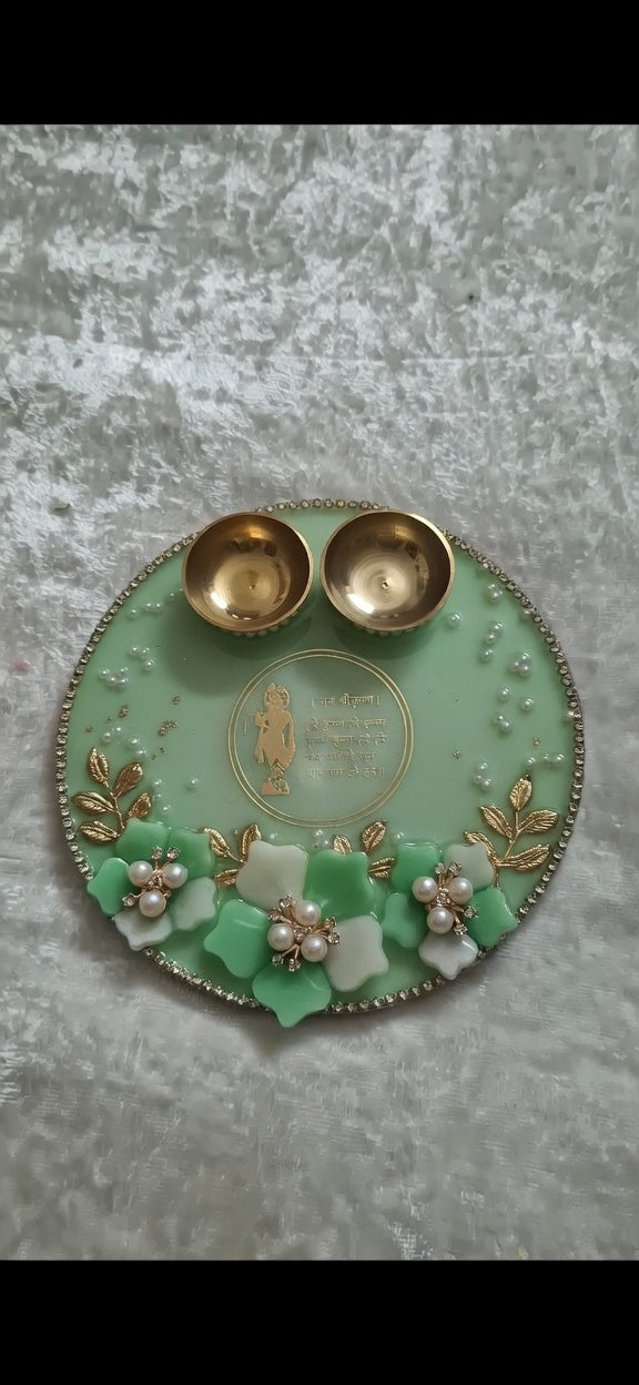 Hare Krishna Tilak platter