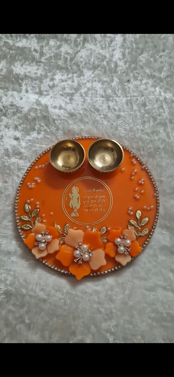 Hare Krishna Tilak platter