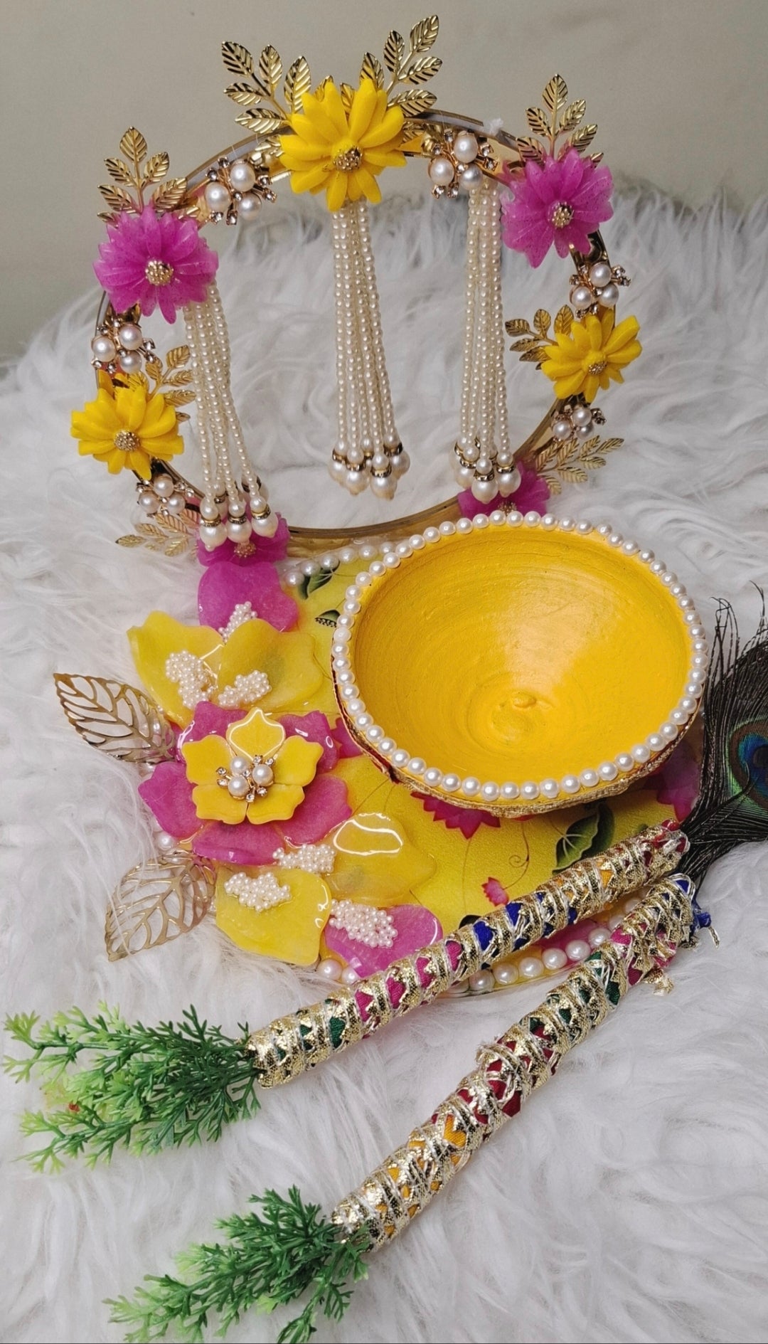 Haldi platter d2