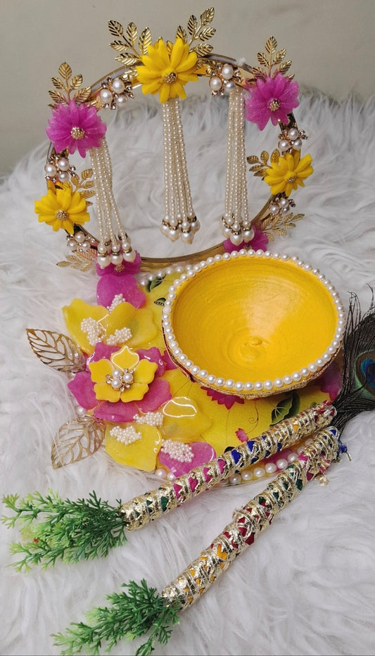 Haldi platter d2